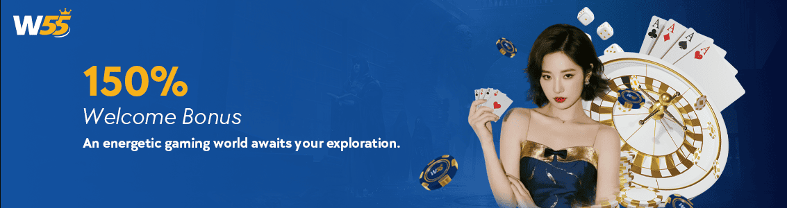 Wewin55 150% Welcome Bonus Promotion