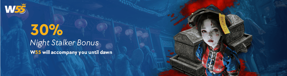 Wewin55 30% Night Stalker Bonus Promotion